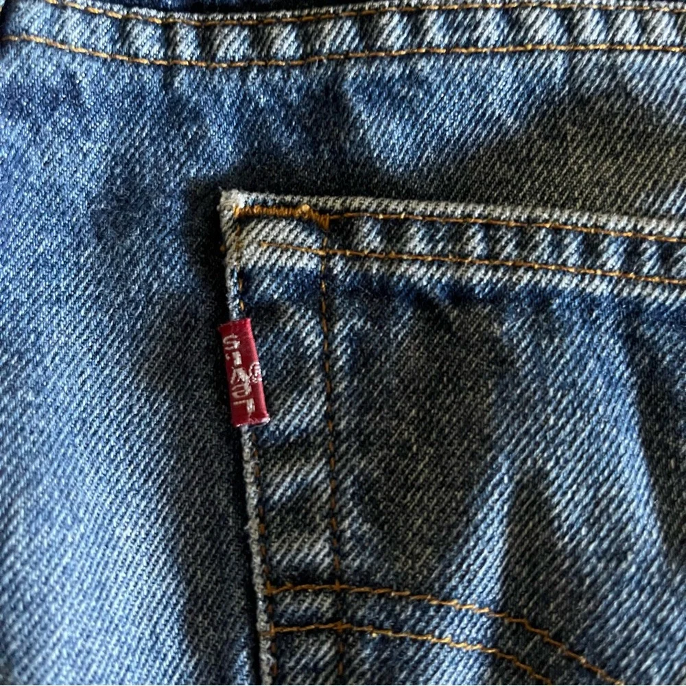 Vintage 1980s Levi’s 517 Orange Tab Jeans Size 33x32